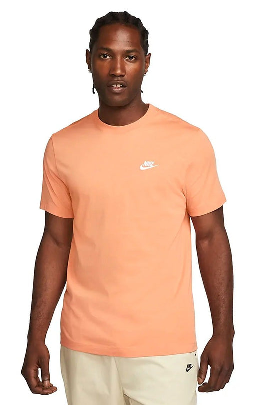 Camiseta Nike Sportswear Laranja/Branco - NewSkull