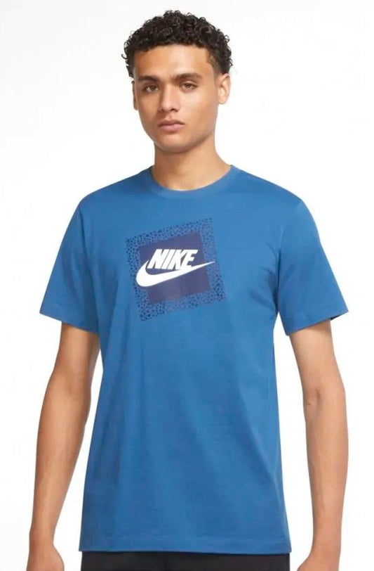 Camiseta Nike Sportswear Masculina Azul - NewSkull