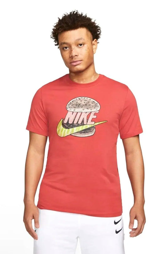 Camiseta Nike Sportswear Pk 2 Graphic Masculina Vermelho/Rosa - NewSkull