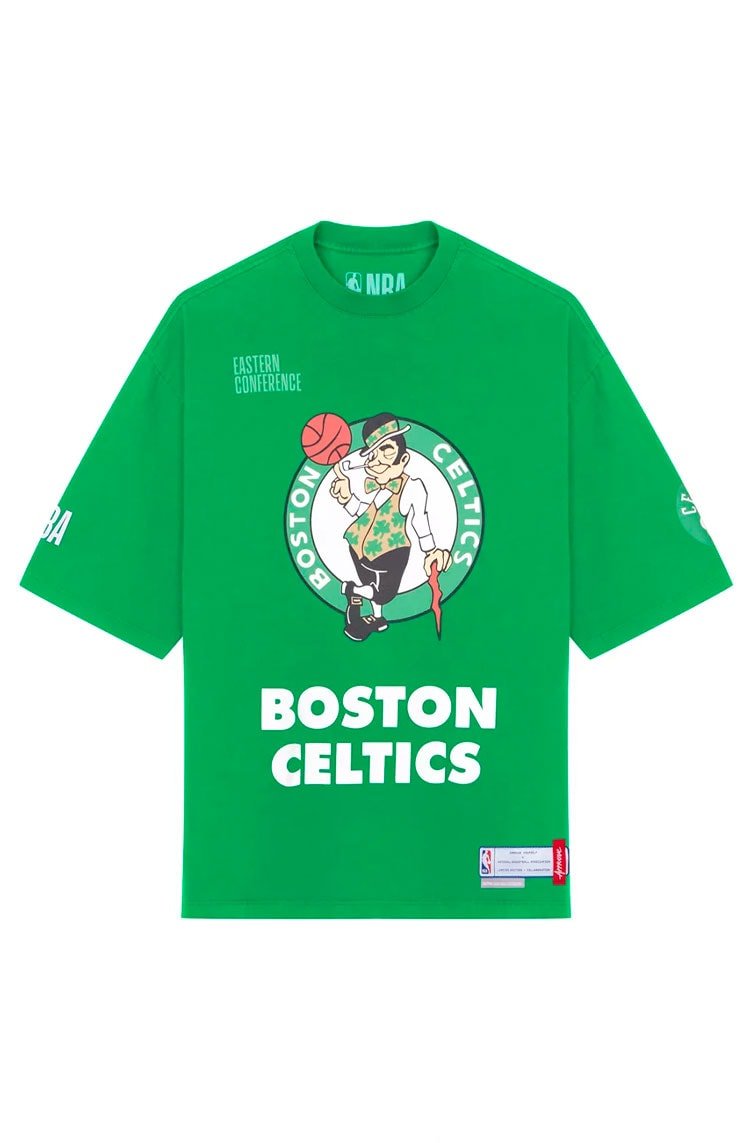Camiseta Oversized Approve X NBA Celtics Verde/Branco - NewSkull