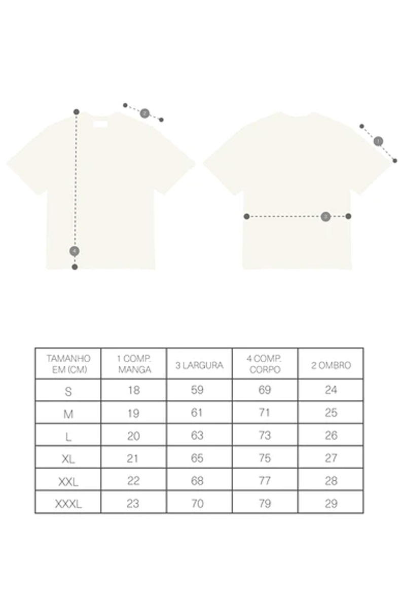 Camiseta PACE Ambiguidade Regular Off - White - NewSkull