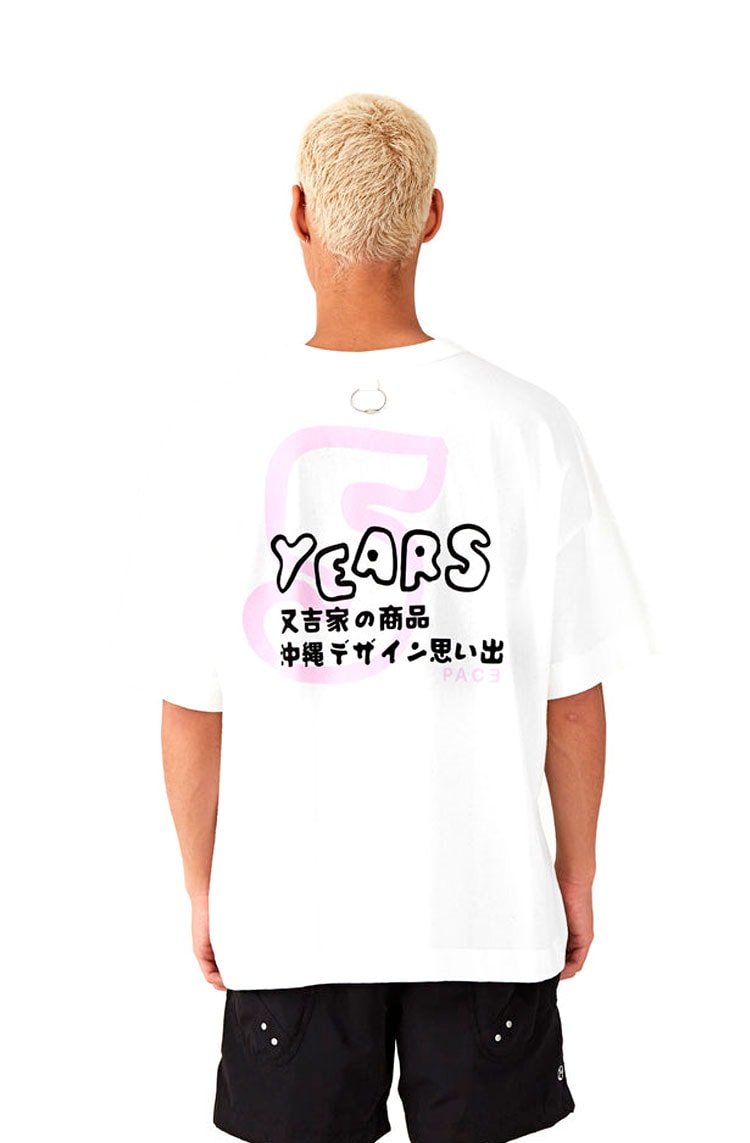Camiseta PACE GBLN Oversized Off White - NewSkull
