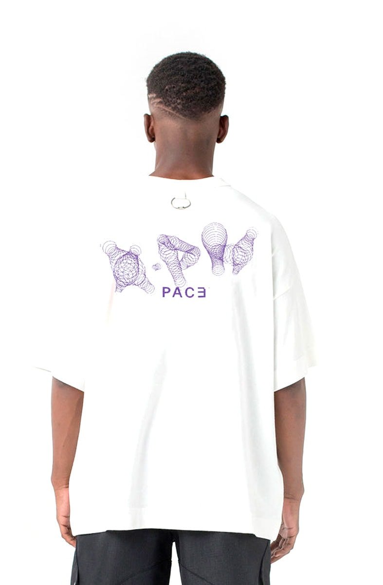 Camiseta PACE Xph Oversized Off - White - NewSkull