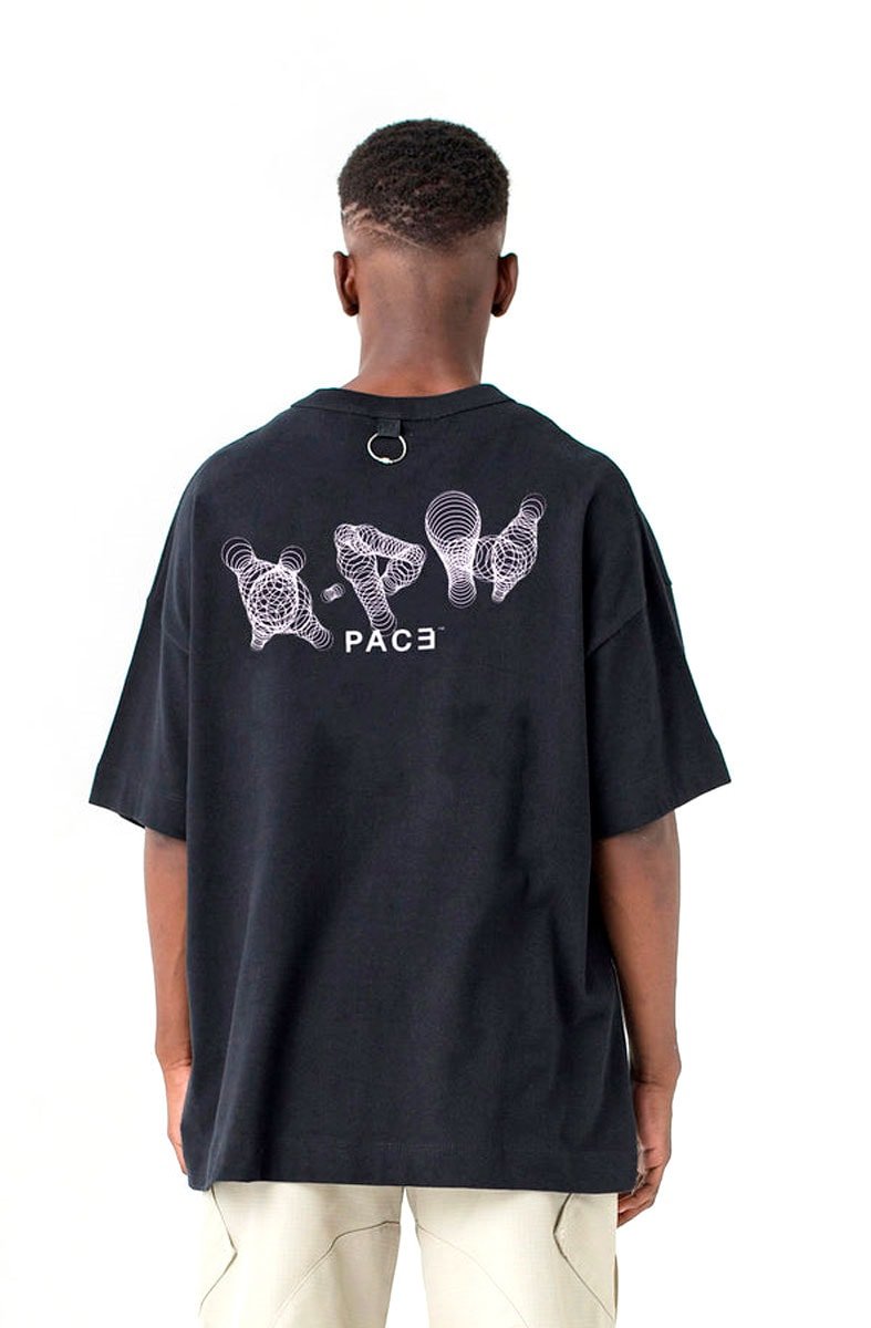 Camiseta PACE Xph Oversized Preto - NewSkull