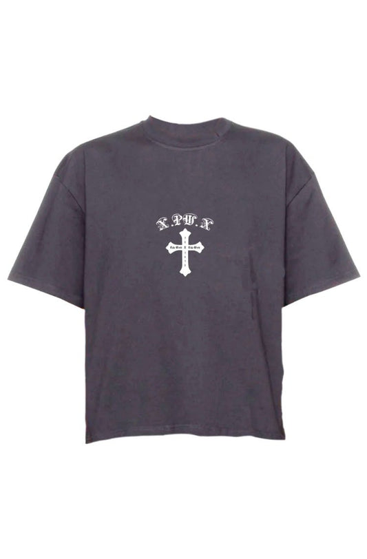 Camiseta Palla Eternal Cinza/Branco - NewSkull