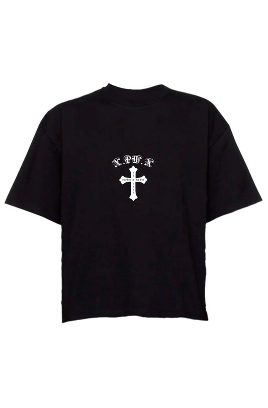 Camiseta Palla Eternal Preto/Branco - NewSkull