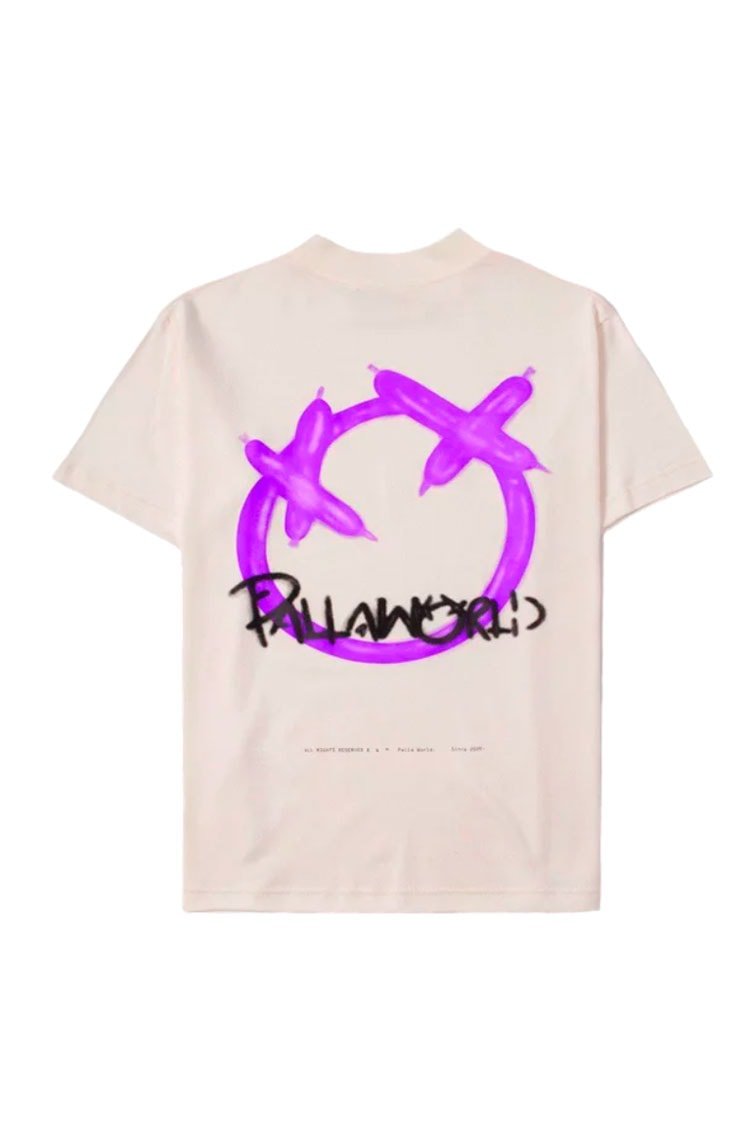 Camiseta Palla Jet Balloon Off White/Roxo - NewSkull