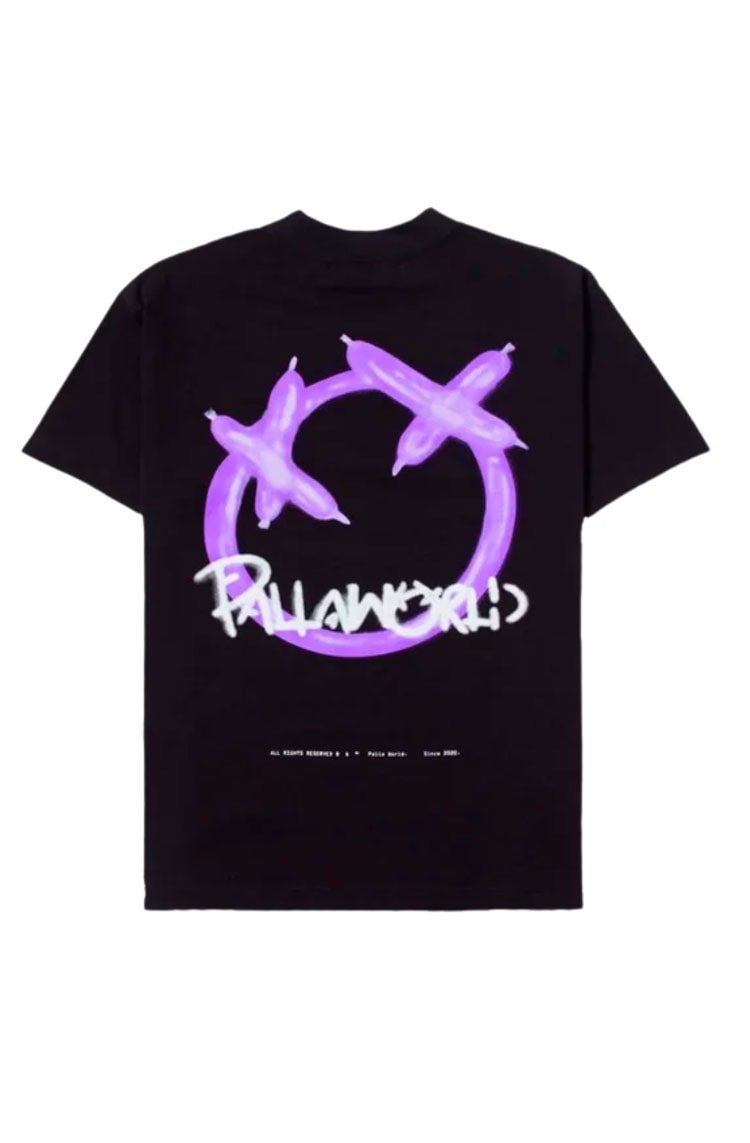 Camiseta Palla Jet Balloon Preto/Roxo - NewSkull