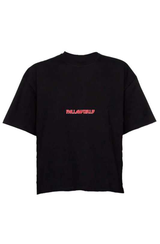 Camiseta Palla Scripture Preto/Vermelho - NewSkull
