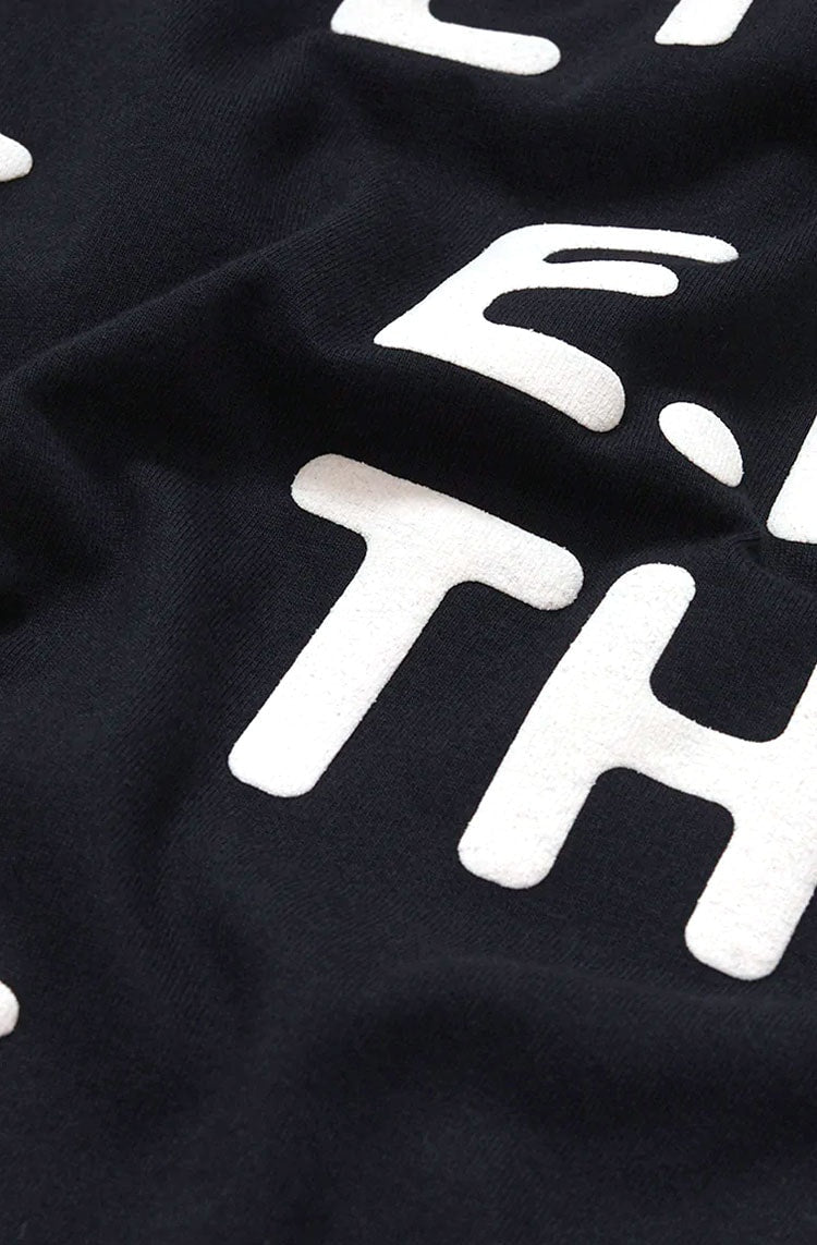 Camiseta Piet E.E.L. Tee S - Fit Preto/Branco - NewSkull