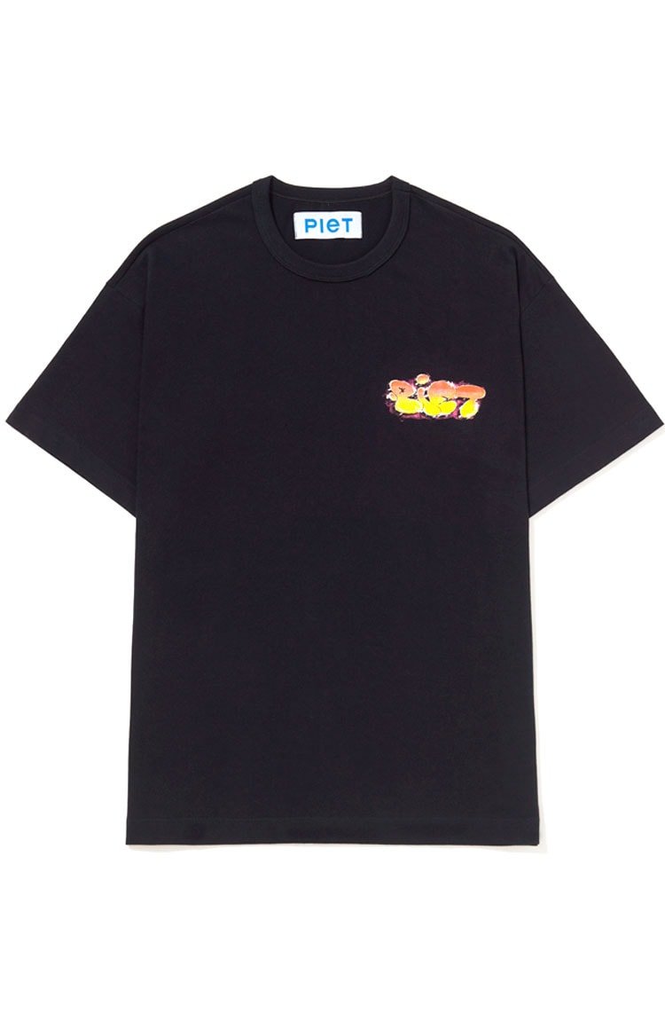 Camiseta Piet Grafitti Oversized Preto - NewSkull