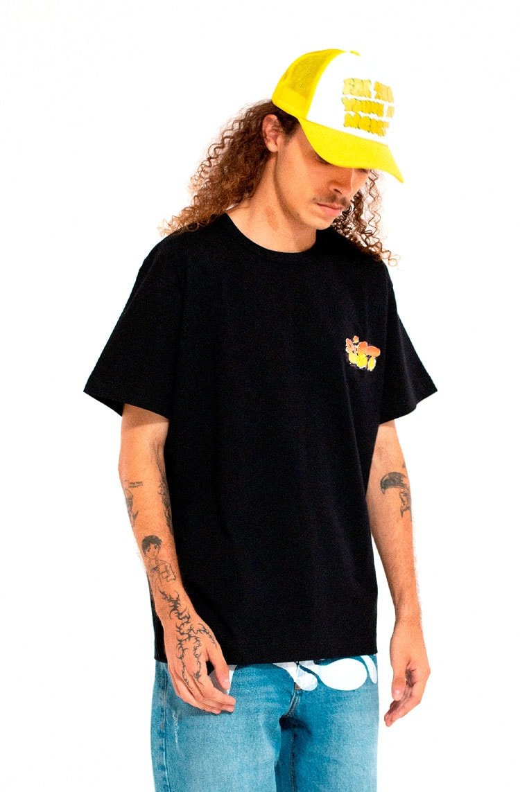 Camiseta Piet Grafitti Oversized Preto - NewSkull