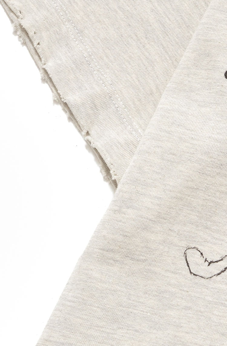 Camiseta Piet Grafitti Vintage Oversized Mescla Banana - NewSkull