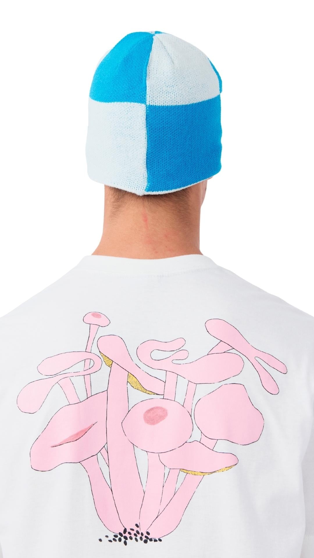 Camiseta Piet Hygrophorus Off White/Rosa - NewSkull