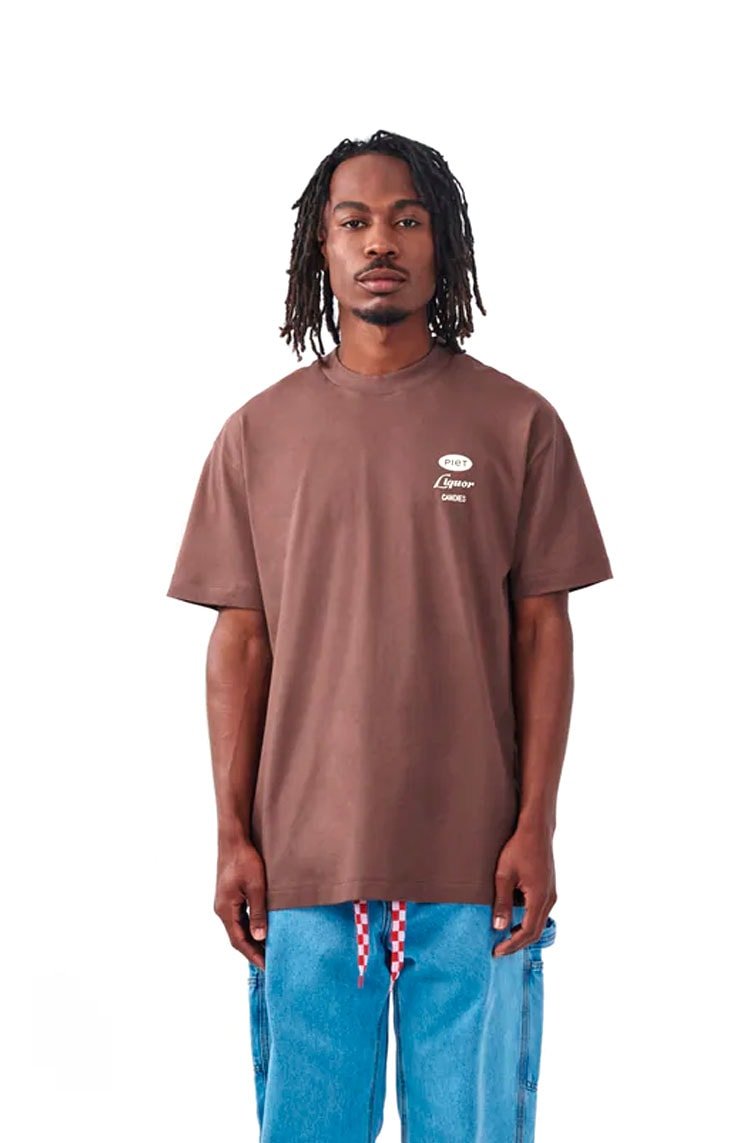 Camiseta Piet Liquor Candies Tee Marrom - NewSkull