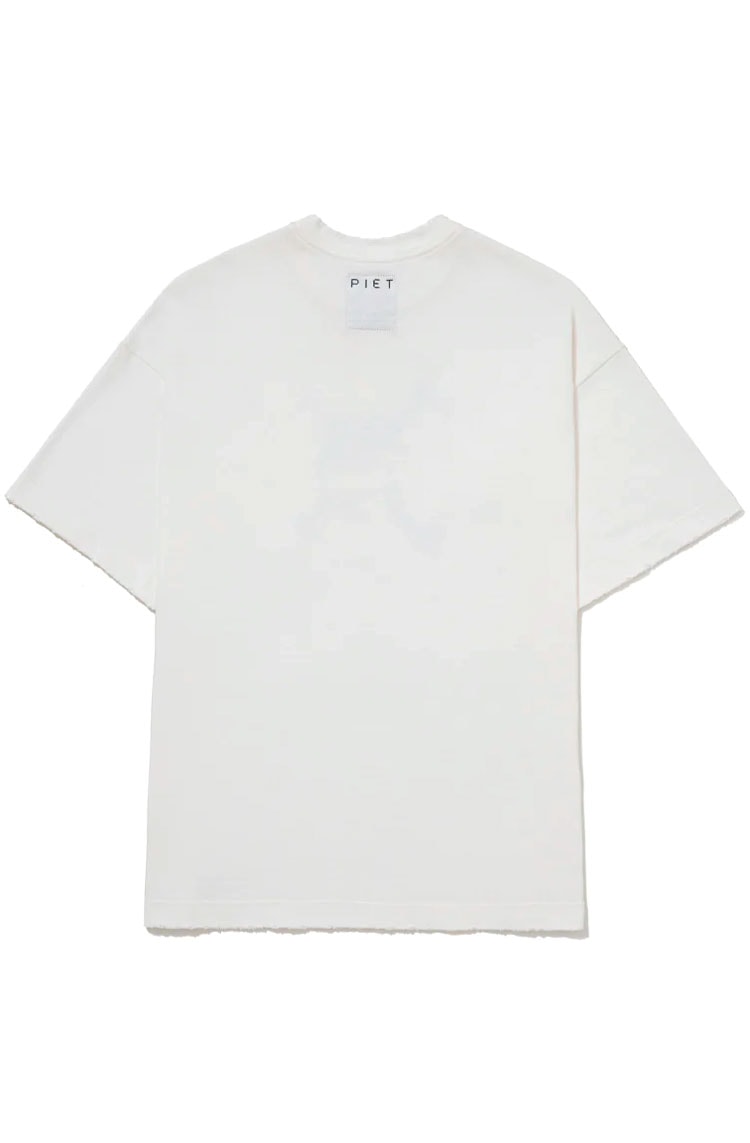 Camiseta Piet Skull T-Shirt Branco - NewSkull