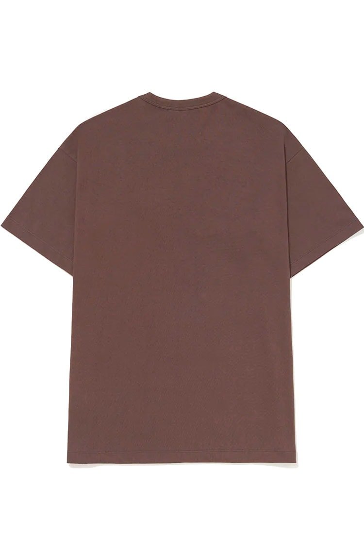 Camiseta Piet Slime Tee S - Fit Marrom/Amarelo - NewSkull