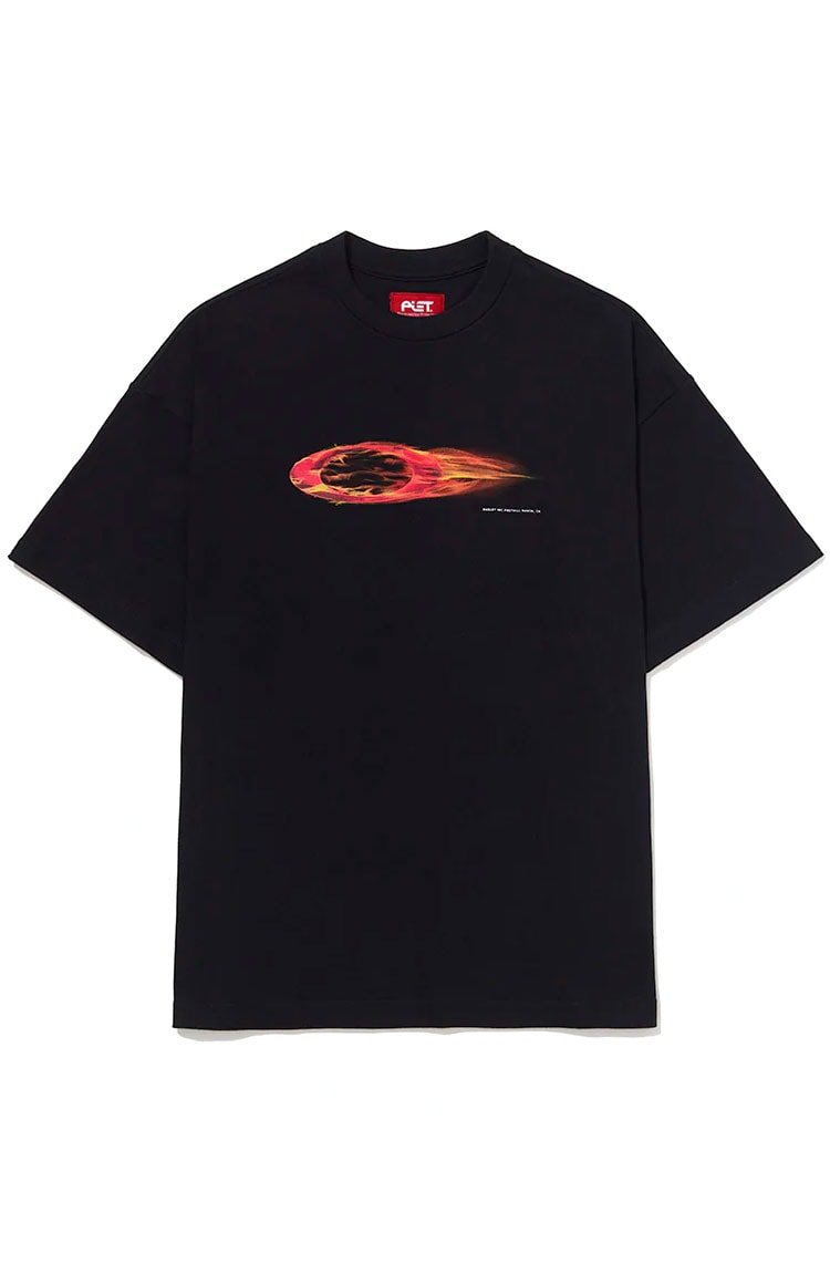 Camiseta Piet Software Flame T-Shirt Preto - NewSkull