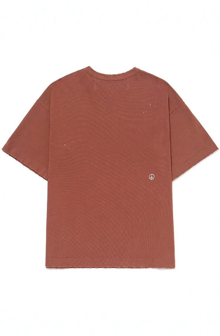 Camiseta Piet Splatter T-shirt Marrom - NewSkull