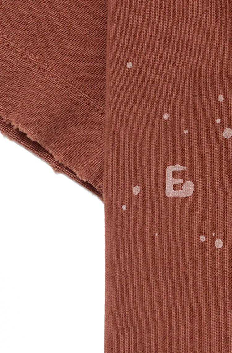 Camiseta Piet Splatter T-shirt Marrom - NewSkull