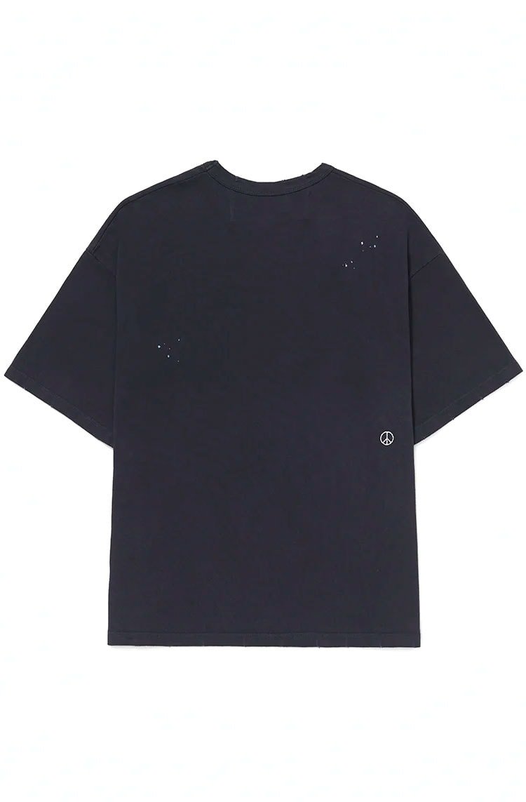 Camiseta Piet Splatter T-shirt Preto - NewSkull