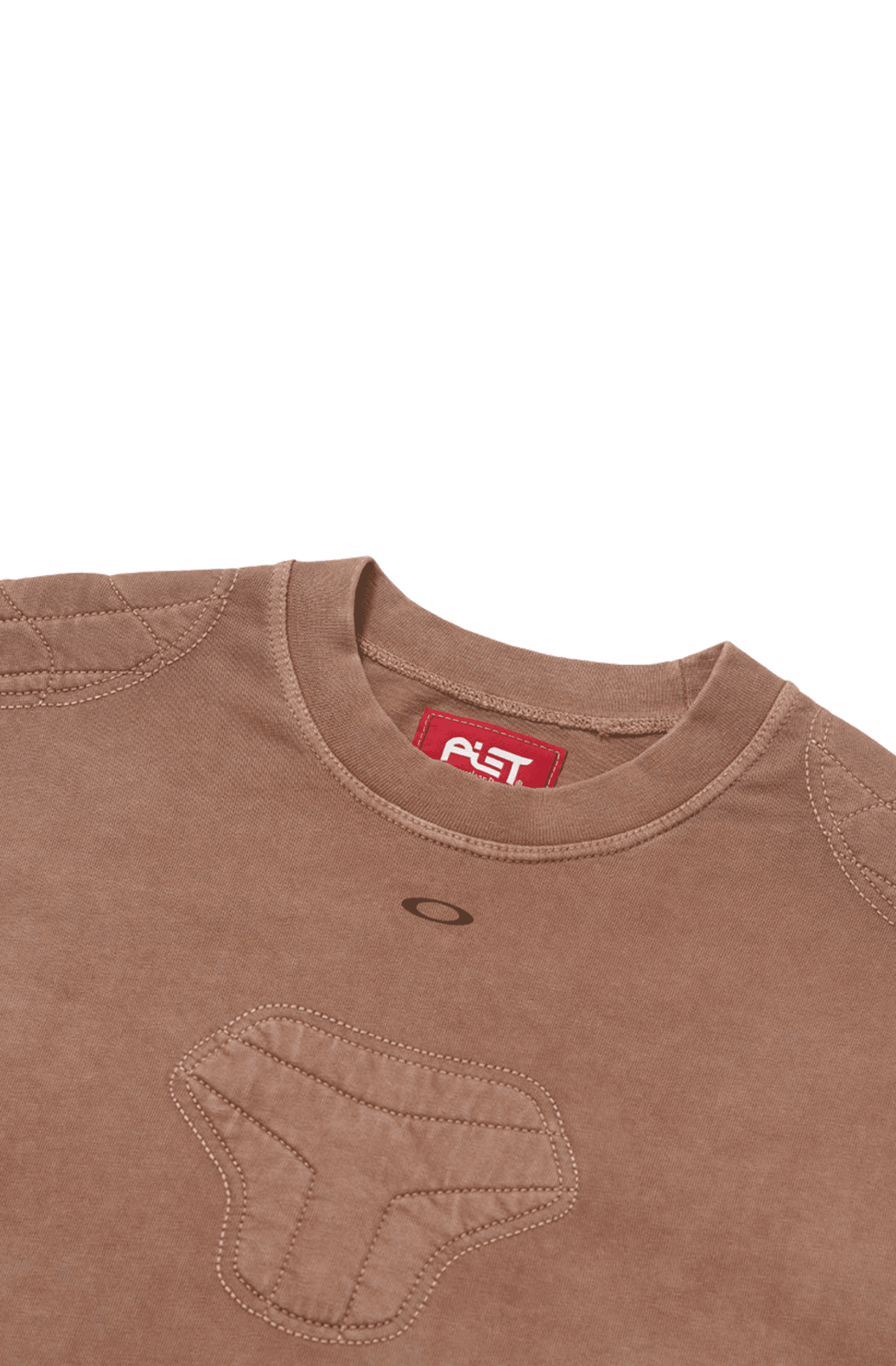 Camiseta Piet x Oakley Padded Long Sleeve T-shirt Marrom Escuro - NewSkull