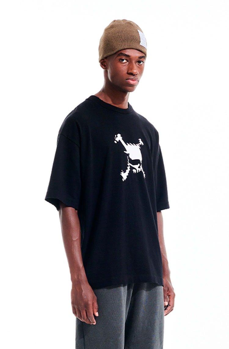 Camiseta Piet x Oakley Skull Preta/Branco - NewSkull