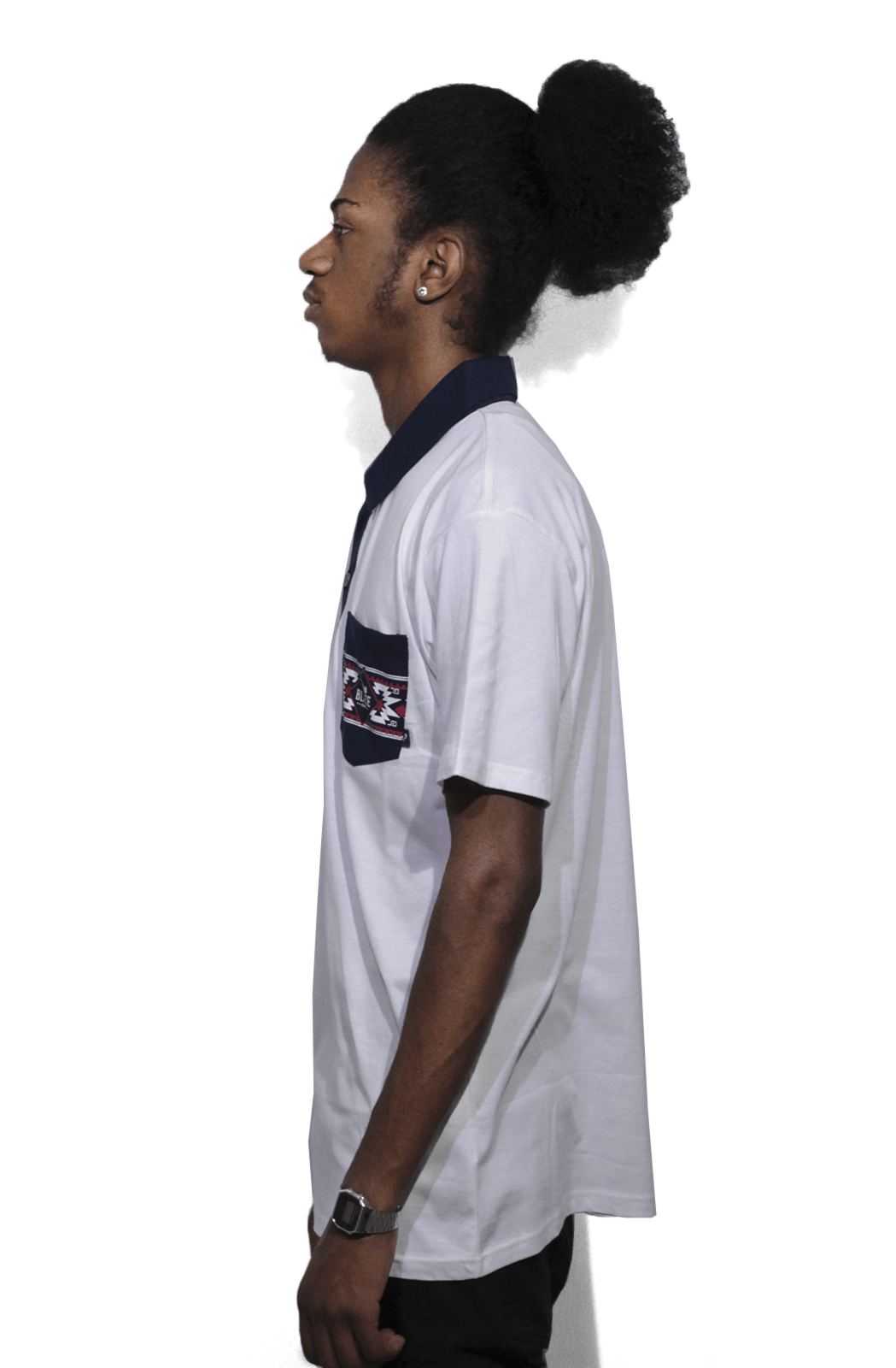 Camiseta Polo Blaze Supply Indiana Branca - NewSkull
