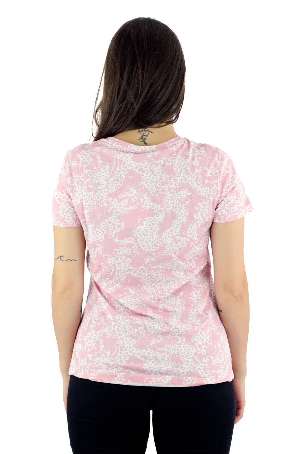 Camiseta Puma Baby Look Elevated Feminina Rosa - NewSkull