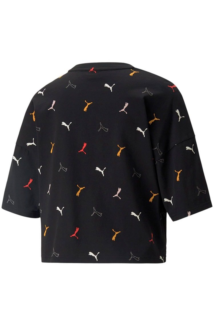 Camiseta Puma Classics Graphics Preta/Color - NewSkull