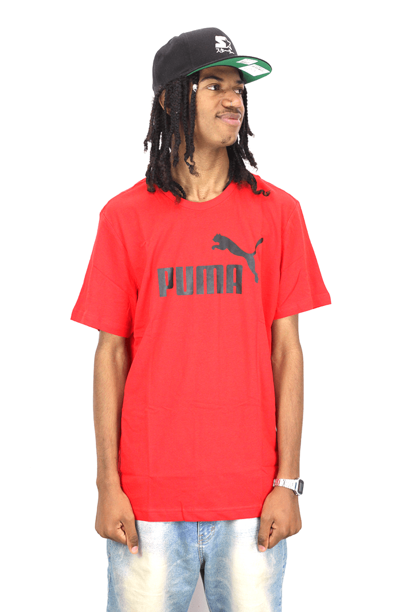 CAMISETA PUMA ESS NO.1 TEE VERMELHO - NewSkull