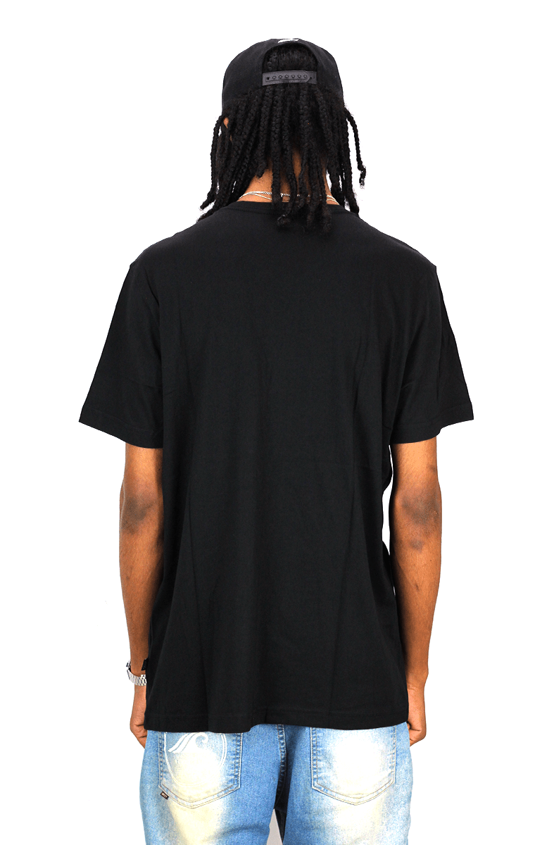 CAMISETA PUMA ESSENTIALS V NECK PRETA - NewSkull