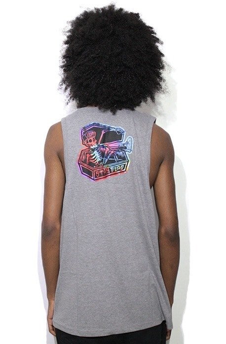 Camiseta Regata Blunt Stay Dead Cinza - NewSkull