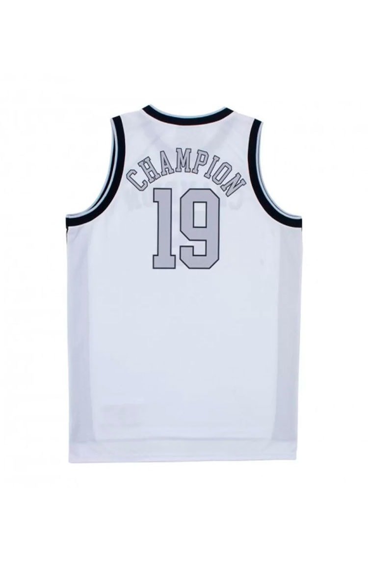 Camiseta Regata Champion Basket C19 Branca/Cinza - NewSkull