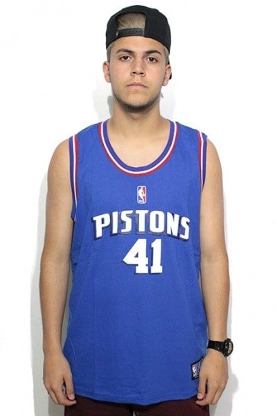 Camiseta Regata NBA Retro Detroit Pistons - NewSkull