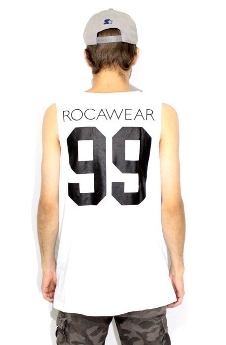 Camiseta Regata Rocawear Brooklyn Branca - NewSkull
