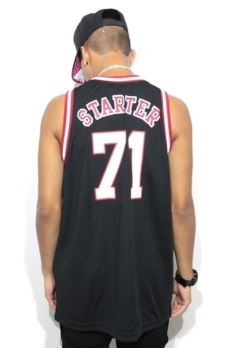 Camiseta Regata Starter Miami Preta - NewSkull