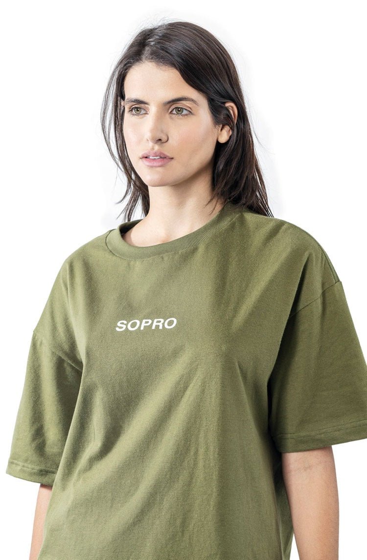 Camiseta Sopro Composition Tee Verde/Branco - NewSkull