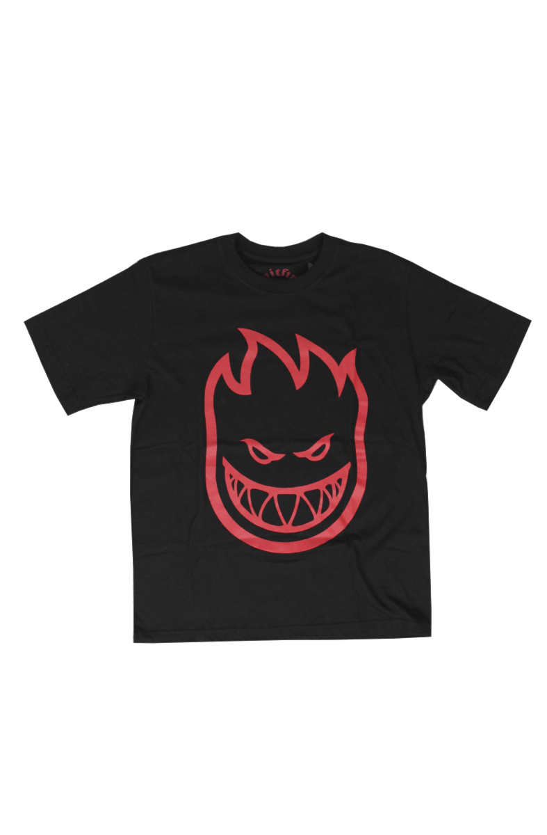 CAMISETA SPITFIRE KIDS FIRELOGO INFANTIL PRETA - NewSkull