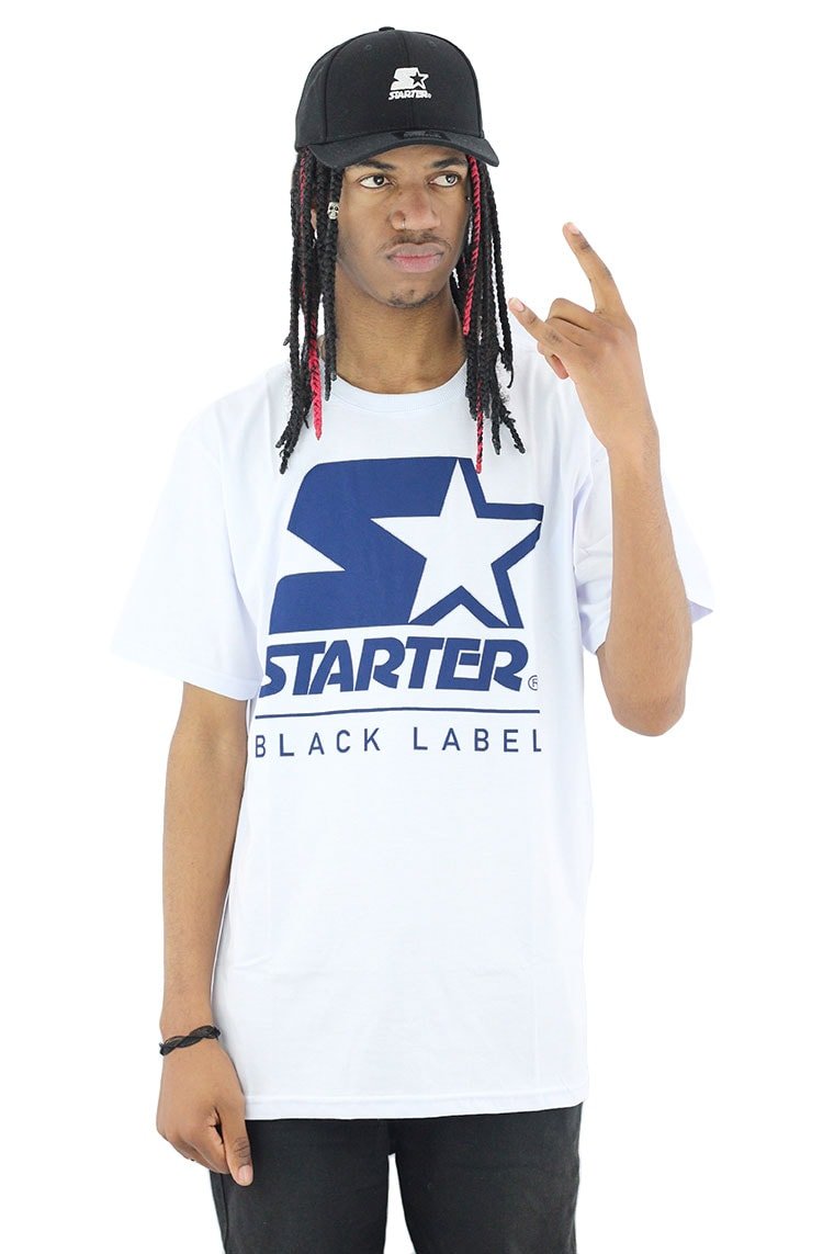 Camiseta Starter Black Label Basic Branca - NewSkull