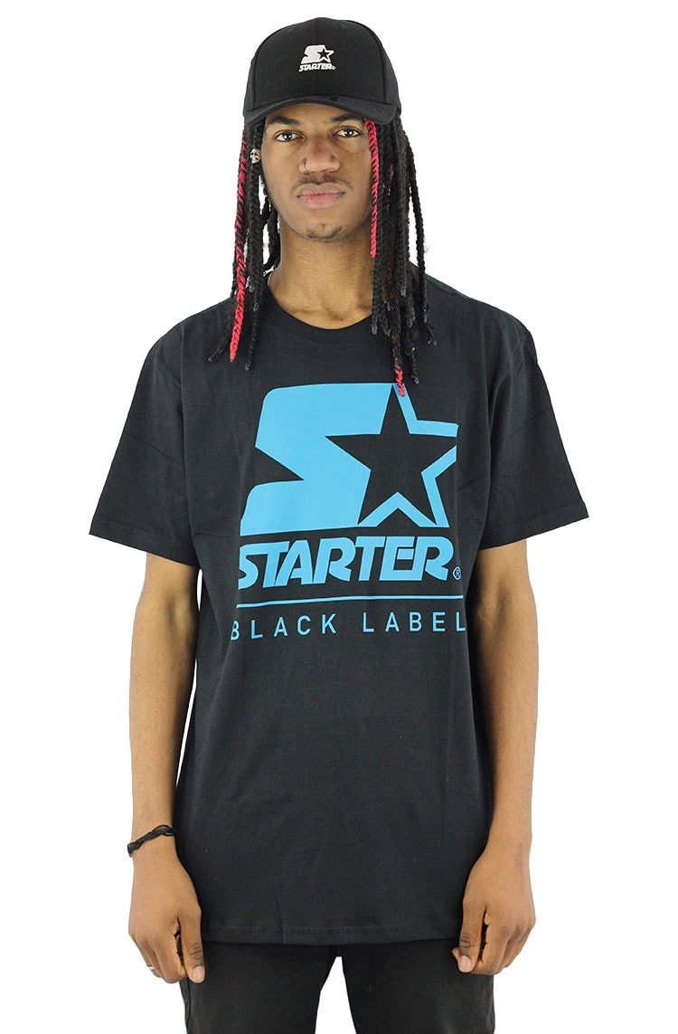 Camiseta Starter Black Label Basic Preta - NewSkull