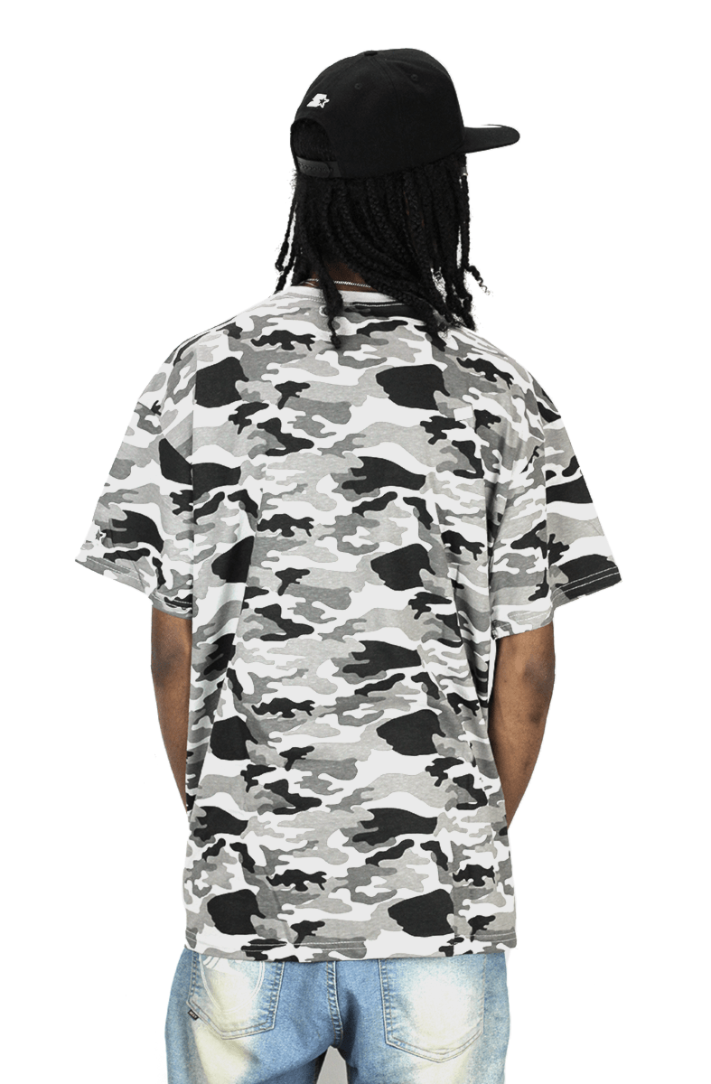 CAMISETA STARTER CAMO PIXO EXTRA CINZA - NewSkull