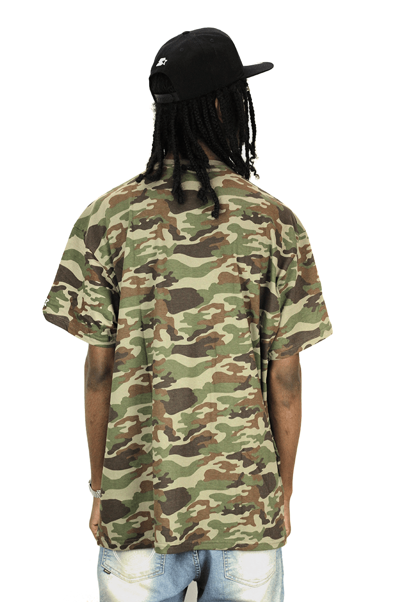 CAMISETA STARTER CAMO PIXO EXTRA VERDE - NewSkull