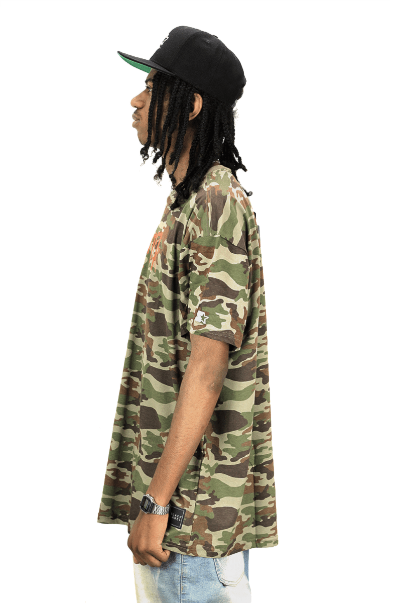 CAMISETA STARTER CAMO PIXO EXTRA VERDE - NewSkull