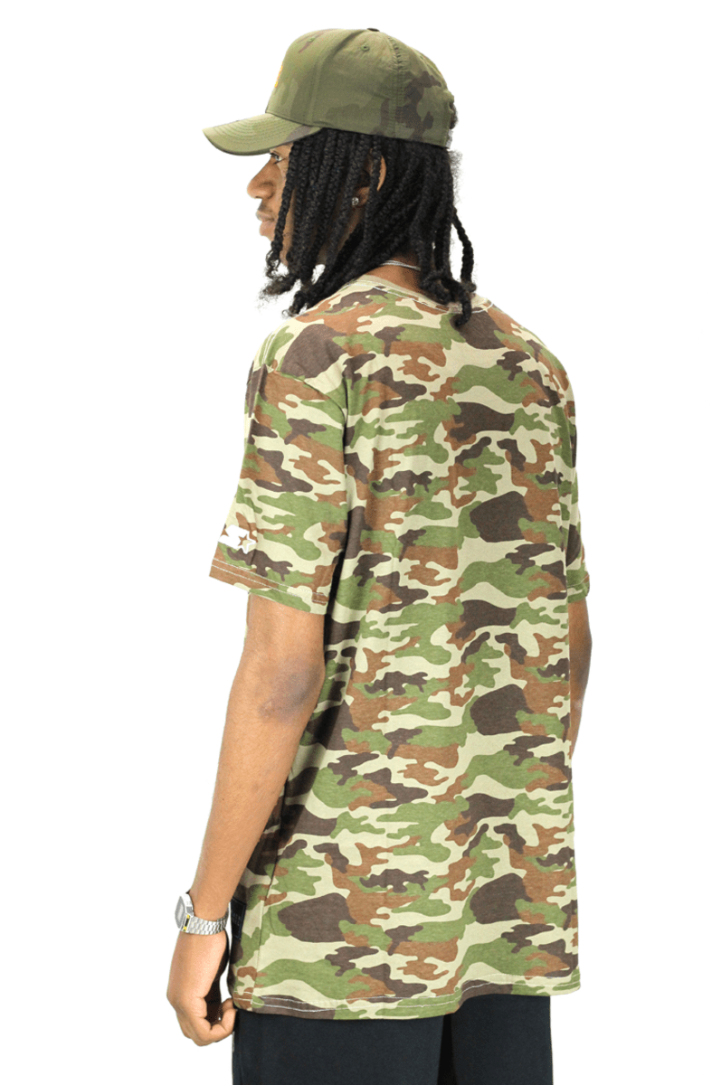CAMISETA STARTER CAMO PIXO VERDE - NewSkull