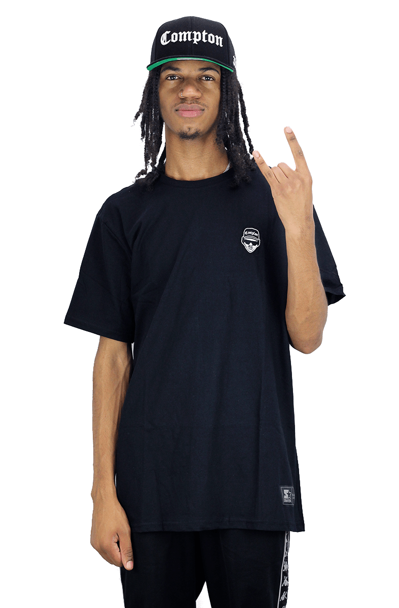 CAMISETA STARTER COMPTON EAZY - E PRETA - NewSkull