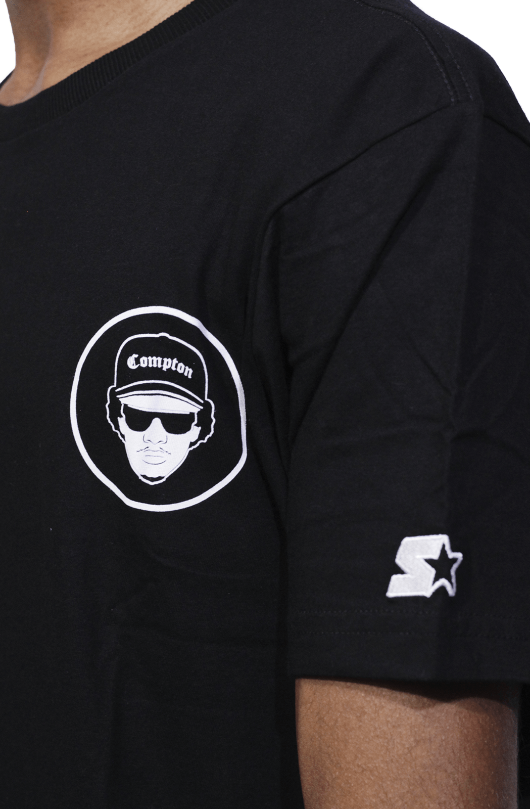 Camiseta Starter Compton - Preta - NewSkull