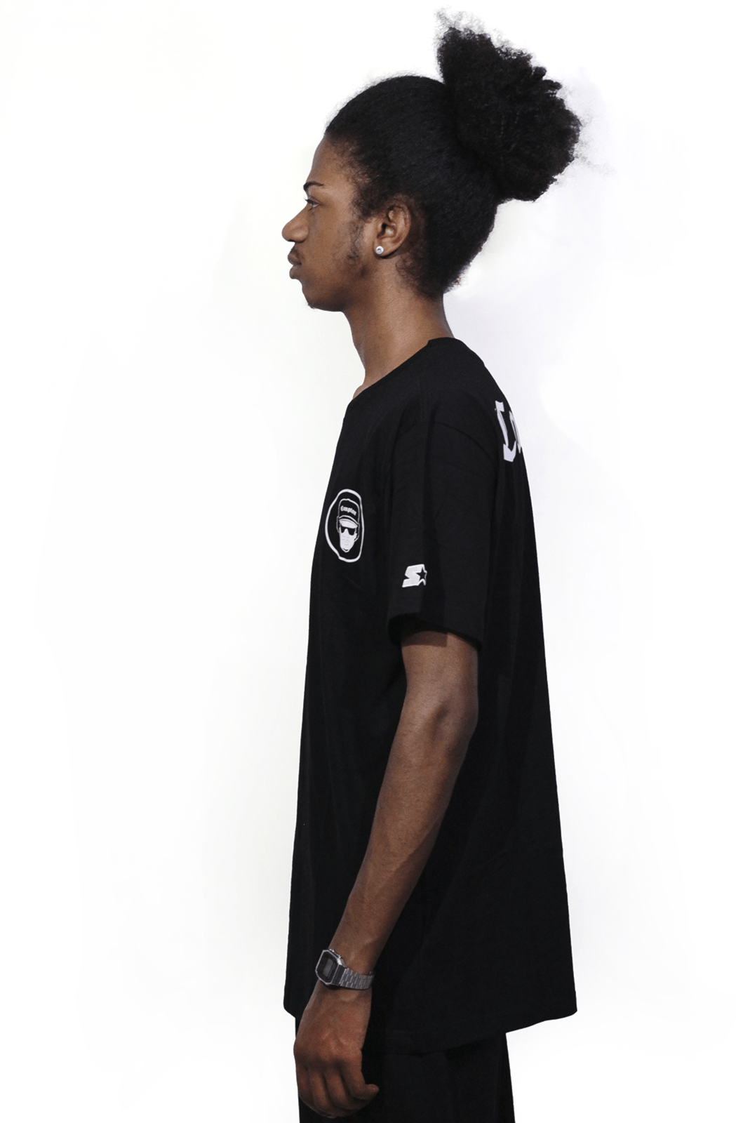 Camiseta Starter Compton - Preta - NewSkull