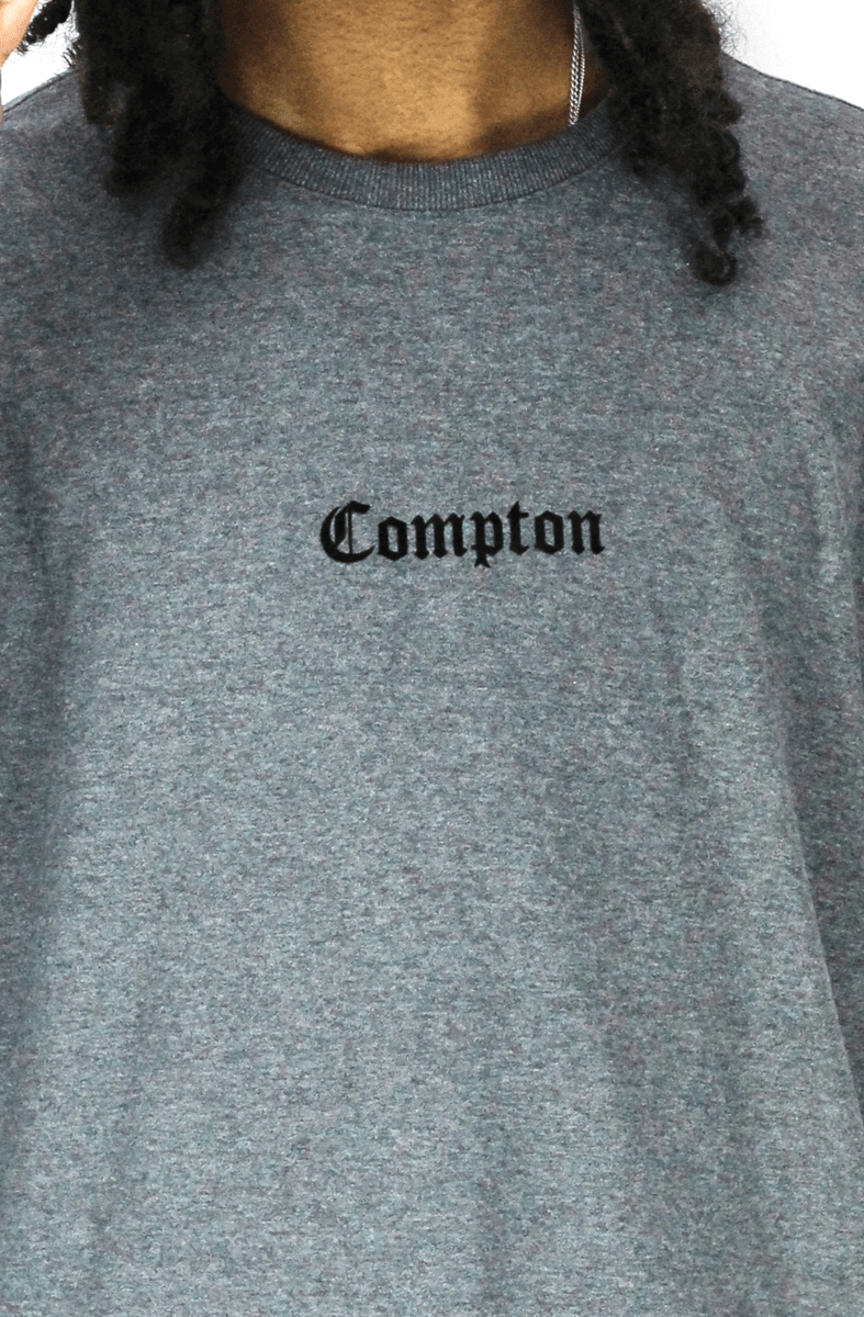 CAMISETA STARTER COMPTON VINIL CINZA - NewSkull