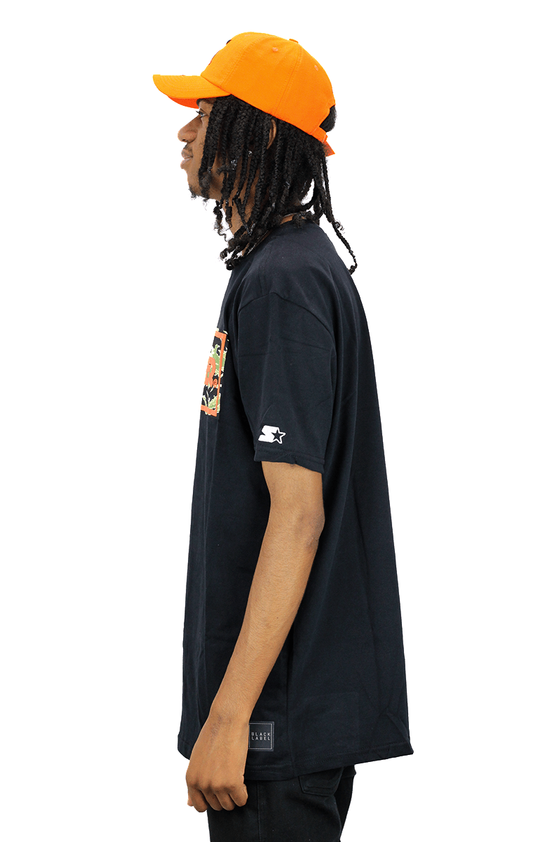 CAMISETA STARTER LOGO BOX CAMUFALDO PRETA - NewSkull